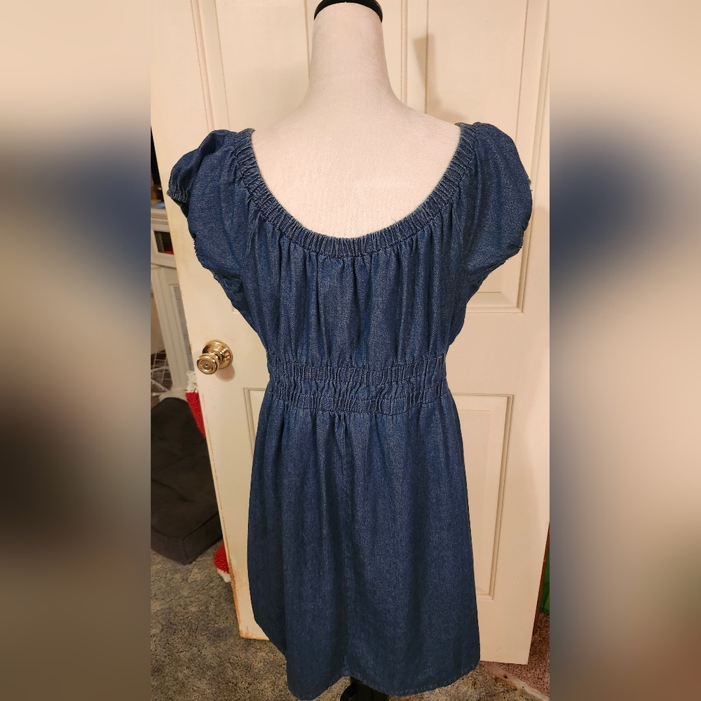 Blue Denim Dress